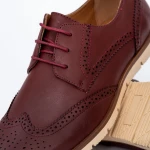 Elegáns férfi cipő 10G622 Piros (C10) Clowse