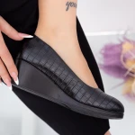 Női sarkú cipő és platform C92 Fekete (D50) Fashion