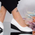 Női sarkú cipő és platform C92 Fehér (D50) Fashion