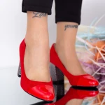 Női sarkú cipő C99B Piros (C24) Fashion