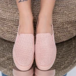 Női alkalmi cipő L53 Rózsaszín (K33) Mei