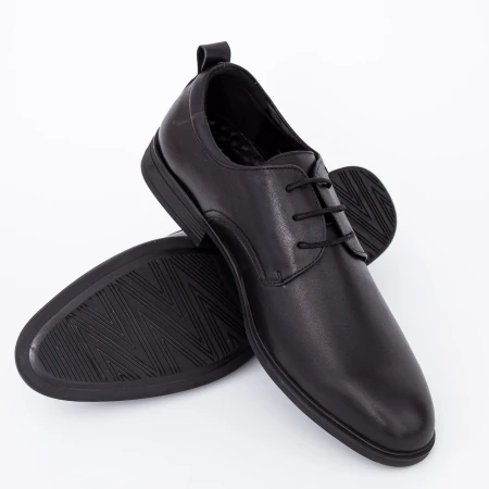 Elegáns férfi cipő 66073 Fekete (L52) F.Gerardo