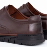 Elegáns férfi cipő W2687-1 Barna (L51) Mels