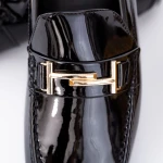 Elegáns férfi cipő 1A53-1 Fekete (L53) Oskon
