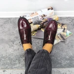 Női alkalmi cipő 2BQ2 Burgundia » MeiMall.hu
