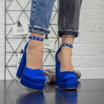Női sarkú cipő és platform 2SY12 Kék (K05|K06) Mei
