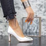 Vékony sarkú cipő 2YXD53 Fehér » MeiMall.hu
