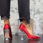 Vékony sarkú cipő 2SY15 Piros » MeiMall.hu